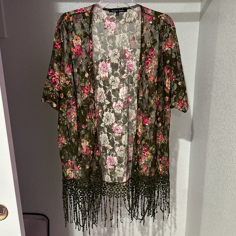 Floral Sweet Rain Kimono